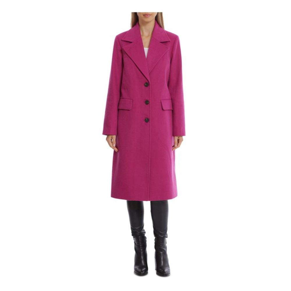 Avec Les Filles Purple Pea Coat Classic Design